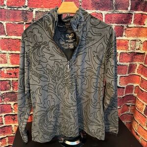 Preowned Wooly Bully Wear Colorado Fleece Pullover Size L Item #PHK6456